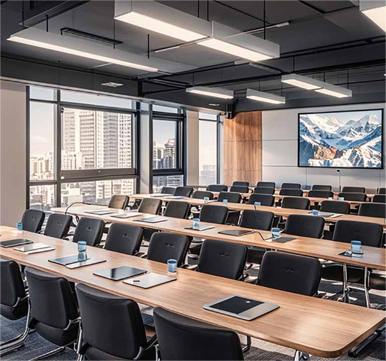 企業(yè)會議室-成都LED顯示屏